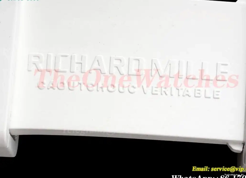 White RMUL2 On RM055 Rubber BBRF Dial NTPT Real Strap Skeleton White V2 0407